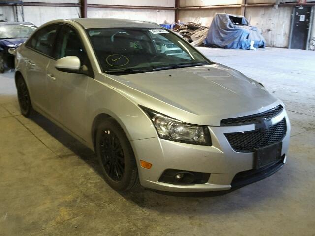 1G1PK5SC1C7393993 - 2012 CHEVROLET CRUZE ECO SILVER photo 1