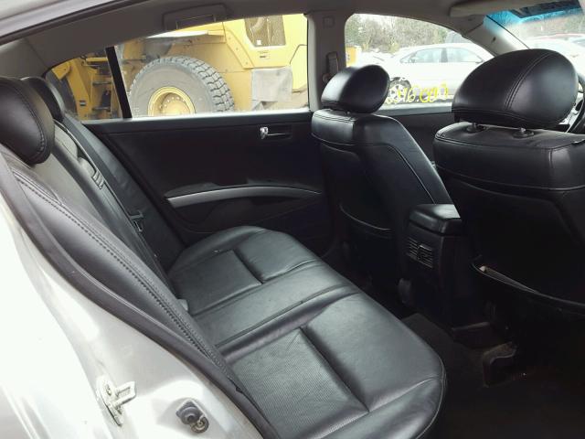 1N4BA41E36C819296 - 2006 NISSAN MAXIMA GRAY photo 6