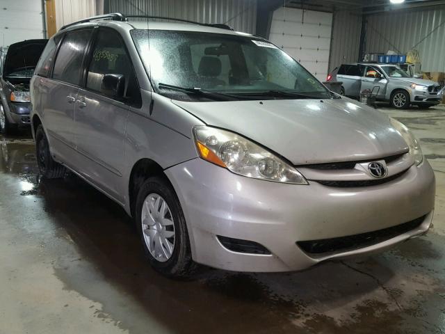 5TDZA23C86S398425 - 2006 TOYOTA SIENNA CE SILVER photo 1