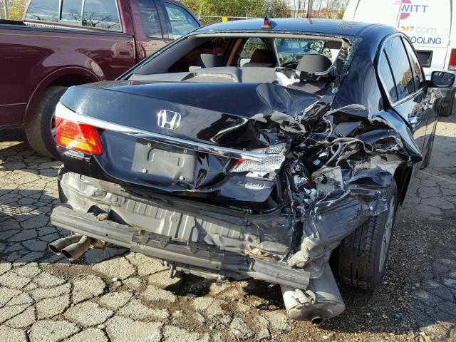 1HGCR2F34EA170591 - 2014 HONDA ACCORD LX BLACK photo 9