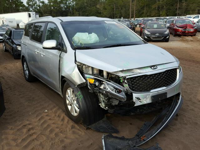 KNDMB5C18G6084105 - 2016 KIA SEDONA WHITE photo 1