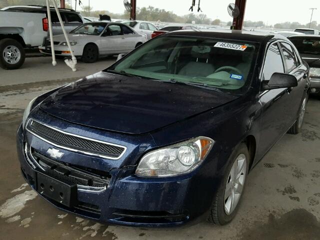 1G1ZA5EUXBF315913 - 2011 CHEVROLET MALIBU LS BLUE photo 2