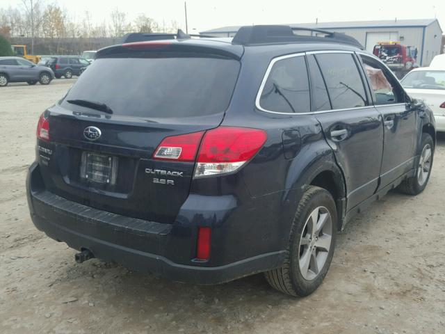 4S4BRDPCXE2227533 - 2014 SUBARU OUTBACK 3. GRAY photo 4