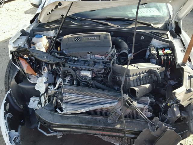 1VWAT7A35FC105134 - 2015 VOLKSWAGEN PASSAT S Սպիտակ լուսանկար 7