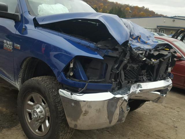 3C6TR5CT3FG587697 - 2015 RAM 2500 ST BLUE photo 9