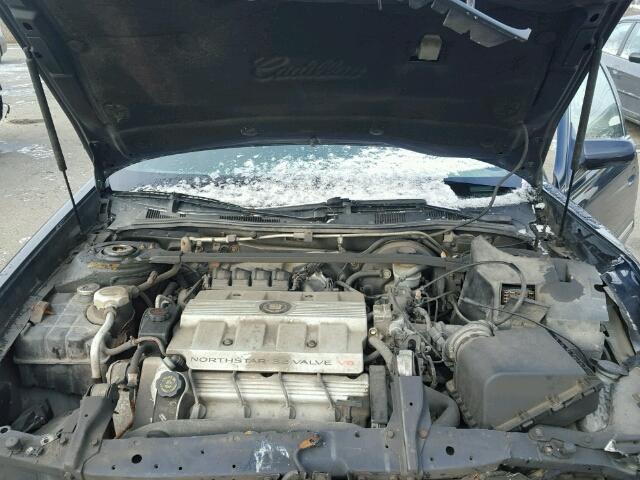 1G6KE54Y4VU289653 - 1997 CADILLAC DEVILLE DE BLUE photo 7