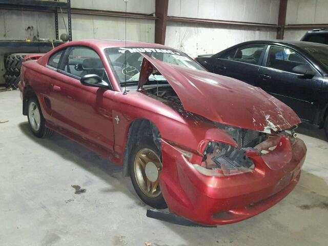 1FALP4048TF173078 - 1996 FORD MUSTANG RED photo 1