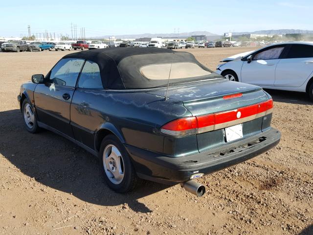 YS3DD75B3V7014135 - 1997 SAAB 900 S GREEN photo 3