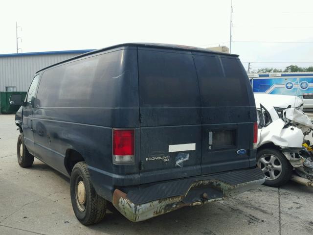 1FTEE1428VHB93242 - 1997 FORD ECONOLINE BLACK photo 3