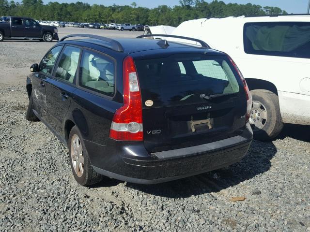 YV1MW382662199652 - 2006 VOLVO V50 2.4I BLACK photo 3