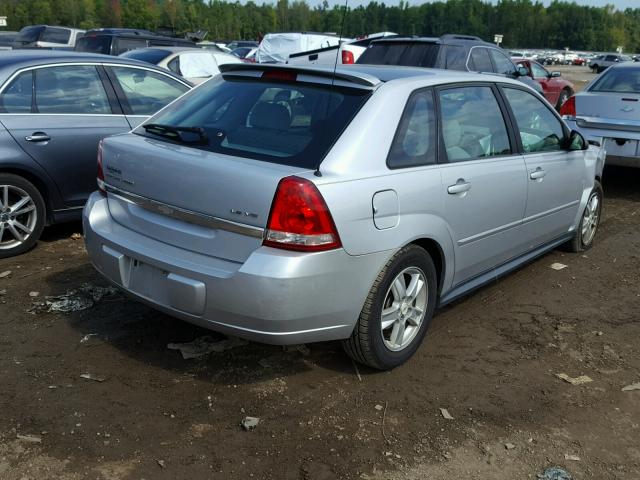 1G1ZT64855F132931 - 2005 CHEVROLET MALIBU MAX 银色 照片 4