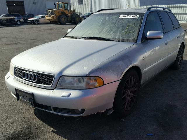 WAUKC28D7YA051386 - 2000 AUDI A4 1.8T AV SILVER photo 2