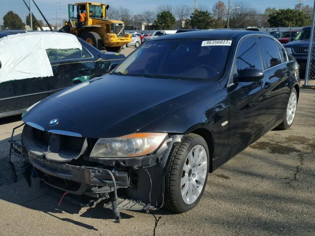 WBAVB33506KR74533 - 2006 BMW 330 I BLACK photo 2