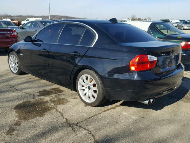 WBAVB33506KR74533 - 2006 BMW 330 I BLACK photo 3