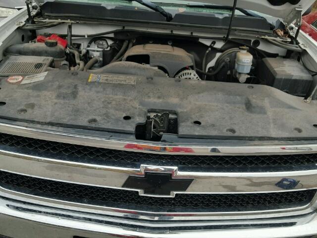 1GCRKSE25BZ139577 - 2011 CHEVROLET SILVERADO WHITE photo 7