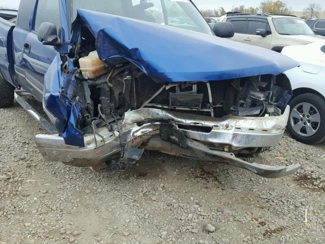 1GCHK29U53E152247 - 2003 CHEVROLET SILVERADO BLUE photo 9