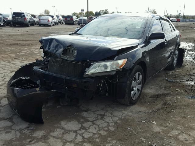 4T1BE46K99U840581 - 2009 TOYOTA CAMRY BASE BLACK photo 2