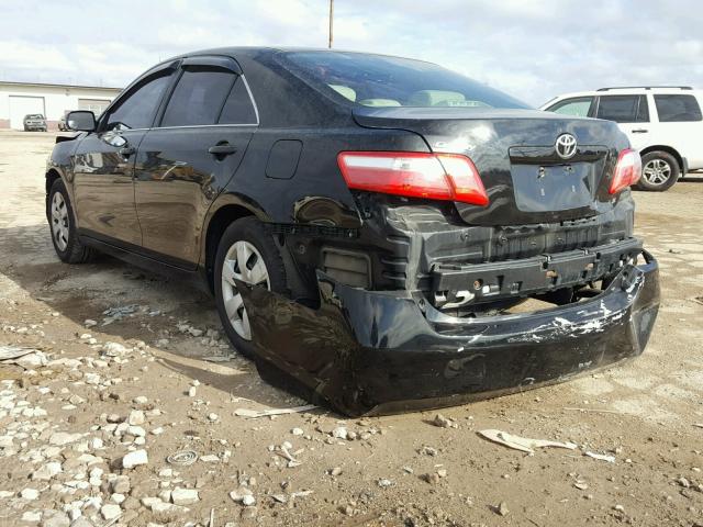 4T1BE46K99U840581 - 2009 TOYOTA CAMRY BASE შავი ფოტო 3