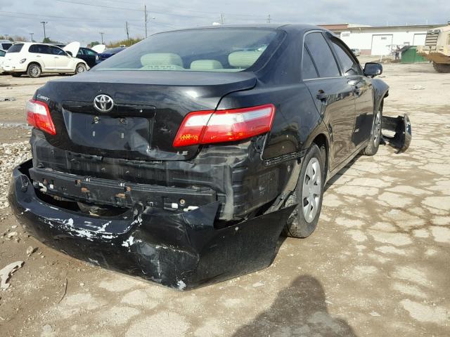 4T1BE46K99U840581 - 2009 TOYOTA CAMRY BASE BLACK photo 4