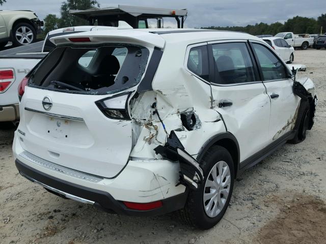 5N1AT2MT2HC740909 - 2017 NISSAN ROGUE S WHITE photo 4