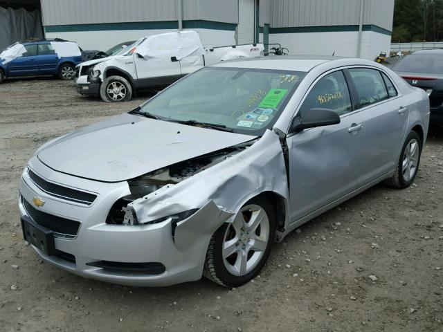 1G1ZB5E12BF213007 - 2011 CHEVROLET MALIBU LS ვერცხლისფერი ფოტო 2