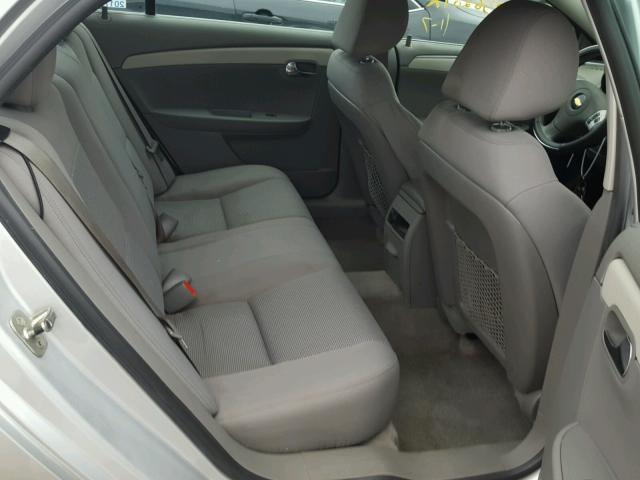 1G1ZB5E12BF213007 - 2011 CHEVROLET MALIBU LS ვერცხლისფერი ფოტო 6