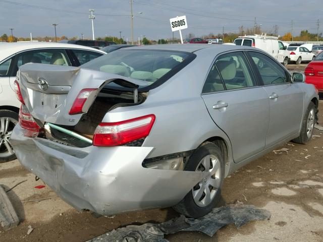 JTNBE46K073092127 - 2007 TOYOTA CAMRY NEW SILVER photo 4