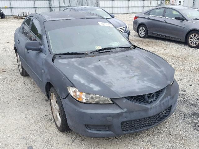 JM1BK12F181775620 - 2008 MAZDA 3 I BLACK photo 1