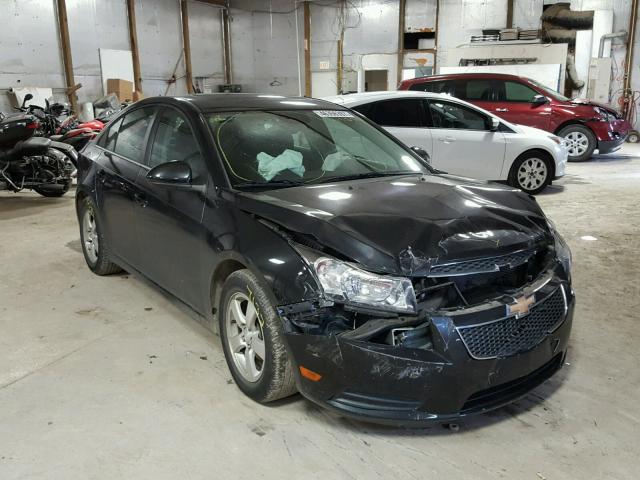 1G1PC5SB6D7231685 - 2013 CHEVROLET CRUZE LT BLACK photo 1