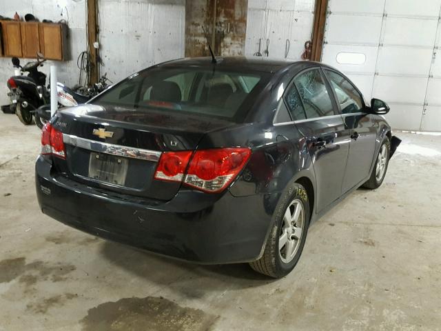 1G1PC5SB6D7231685 - 2013 CHEVROLET CRUZE LT BLACK photo 4