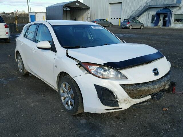 JM1BL1HF0A1341649 - 2010 MAZDA 3 I WHITE photo 1