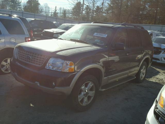 1FMDU74W75UB22797 - 2005 FORD EXPLORER E BROWN photo 2