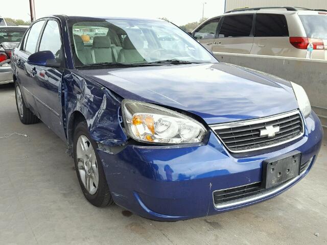 1G1ZT51886F297730 - 2006 CHEVROLET MALIBU LT BLUE photo 1