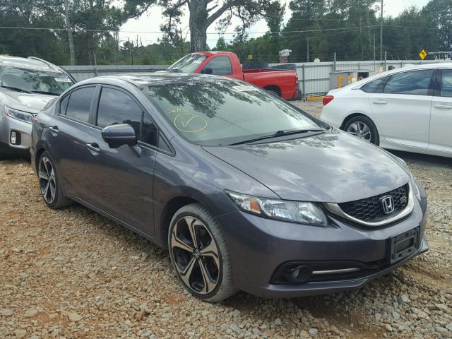 2HGFB6E50EH703291 - 2014 HONDA CIVIC SI GRAY photo 1