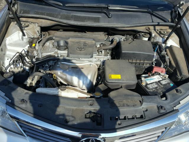 4T1BF1FK4DU707974 - 2013 TOYOTA CAMRY L SILVER photo 7