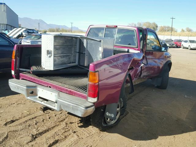 1N6HD16Y6SC461194 - 1995 NISSAN TRUCK KING PURPLE photo 4