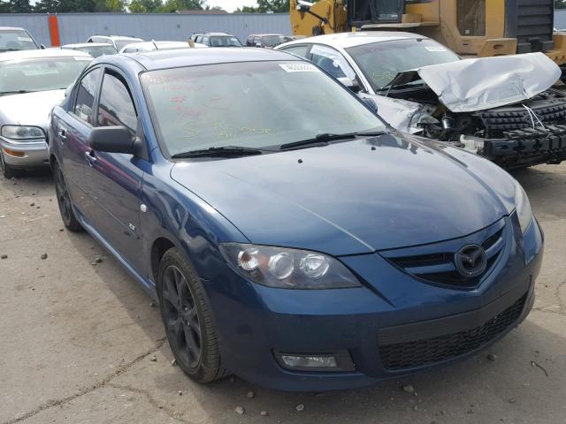 JM1BK323181861124 - 2008 MAZDA 3 S TEAL photo 1