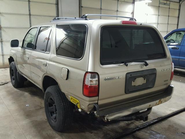 JT3HN86R410334062 - 2001 TOYOTA 4RUNNER TAN photo 3