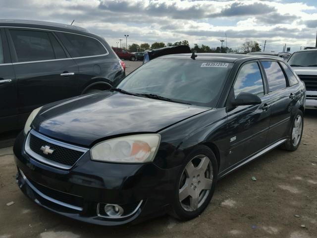 1G1ZW63156F145109 - 2006 CHEVROLET MALIBU MAX 黑色 照片 2
