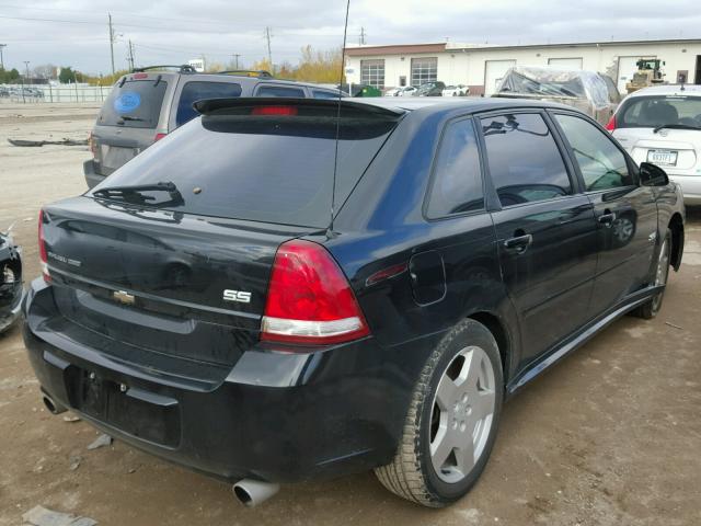1G1ZW63156F145109 - 2006 CHEVROLET MALIBU MAX 黑色 照片 4