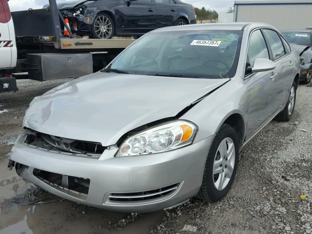 2G1WB55K989142028 - 2008 CHEVROLET IMPALA LS SILVER photo 2