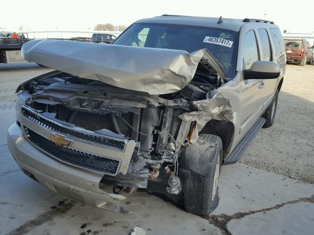 1GNFK16337J276759 - 2007 CHEVROLET SUBURBAN K BEIGE photo 2