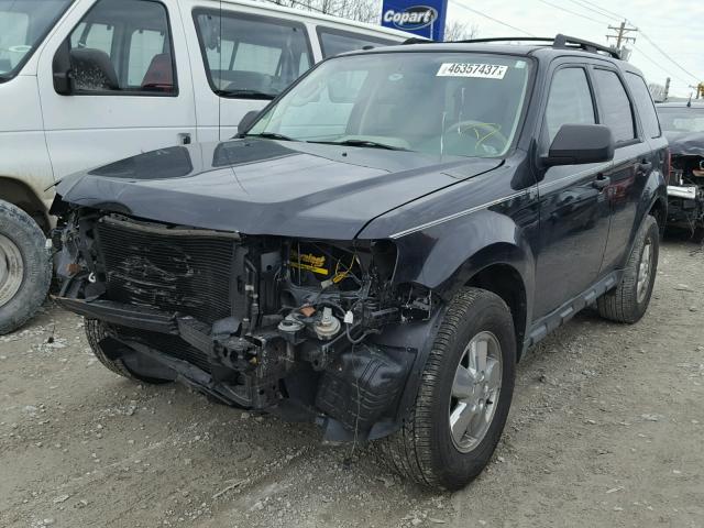 1FMCU0D70CKB51773 - 2012 FORD ESCAPE XLT BLACK photo 2