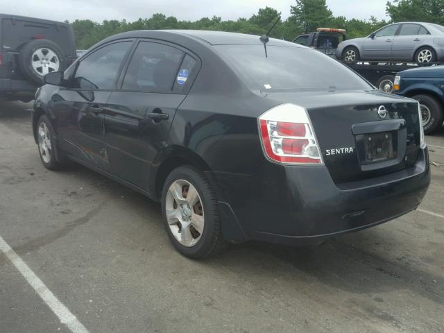 3N1AB61E18L680178 - 2008 NISSAN SENTRA 2.0 BLACK photo 3