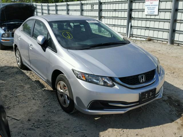 19XFB2F56DE014016 - 2013 HONDA CIVIC SILVER photo 1