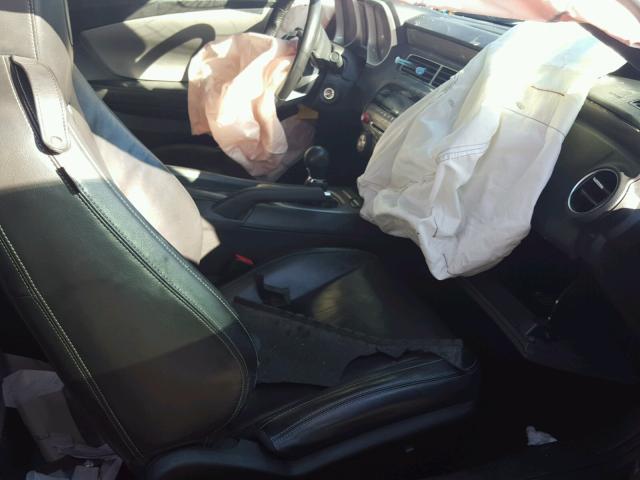 2G1FT1EW5A9115097 - 2010 CHEVROLET CAMARO SS Burdeos foto 5