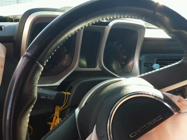 2G1FT1EW5A9115097 - 2010 CHEVROLET CAMARO SS Burdeos foto 8