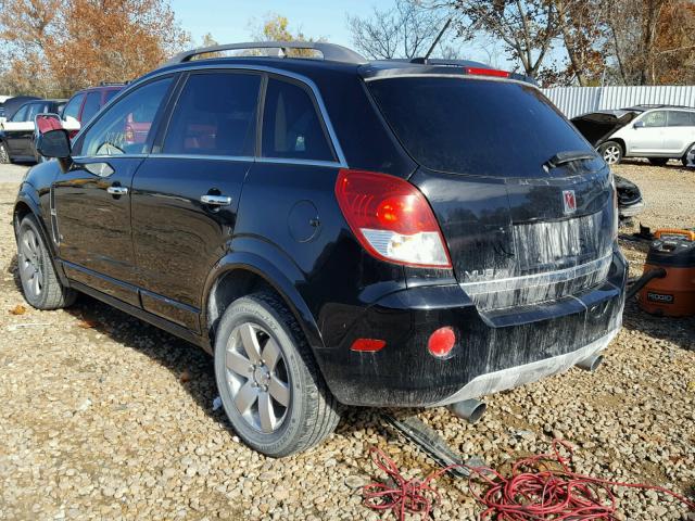 3GSCL53708S502753 - 2008 SATURN VUE BLACK photo 3