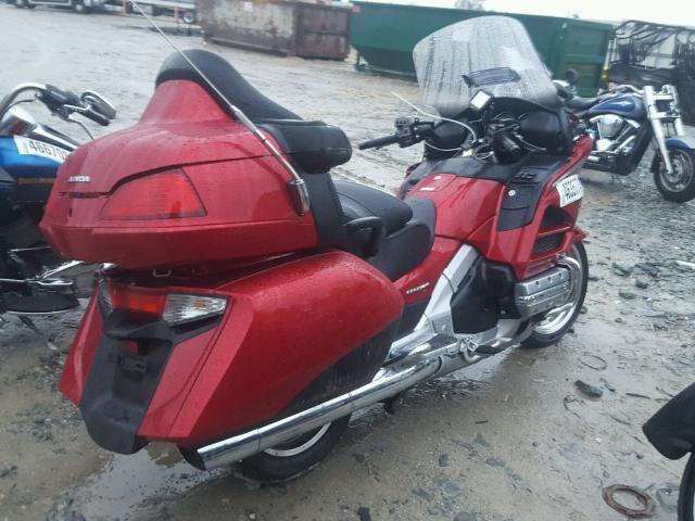 JH2SC68GXGK400514 - 2016 HONDA GL1800 RED photo 4