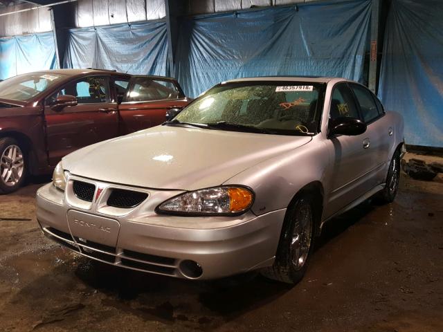 1G2NF52E04M525136 - 2004 PONTIAC GRAND AM S ვერცხლისფერი ფოტო 2